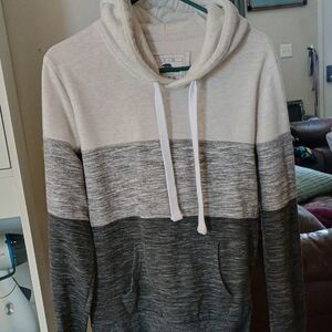 Reflex Cream and Gray Fleece